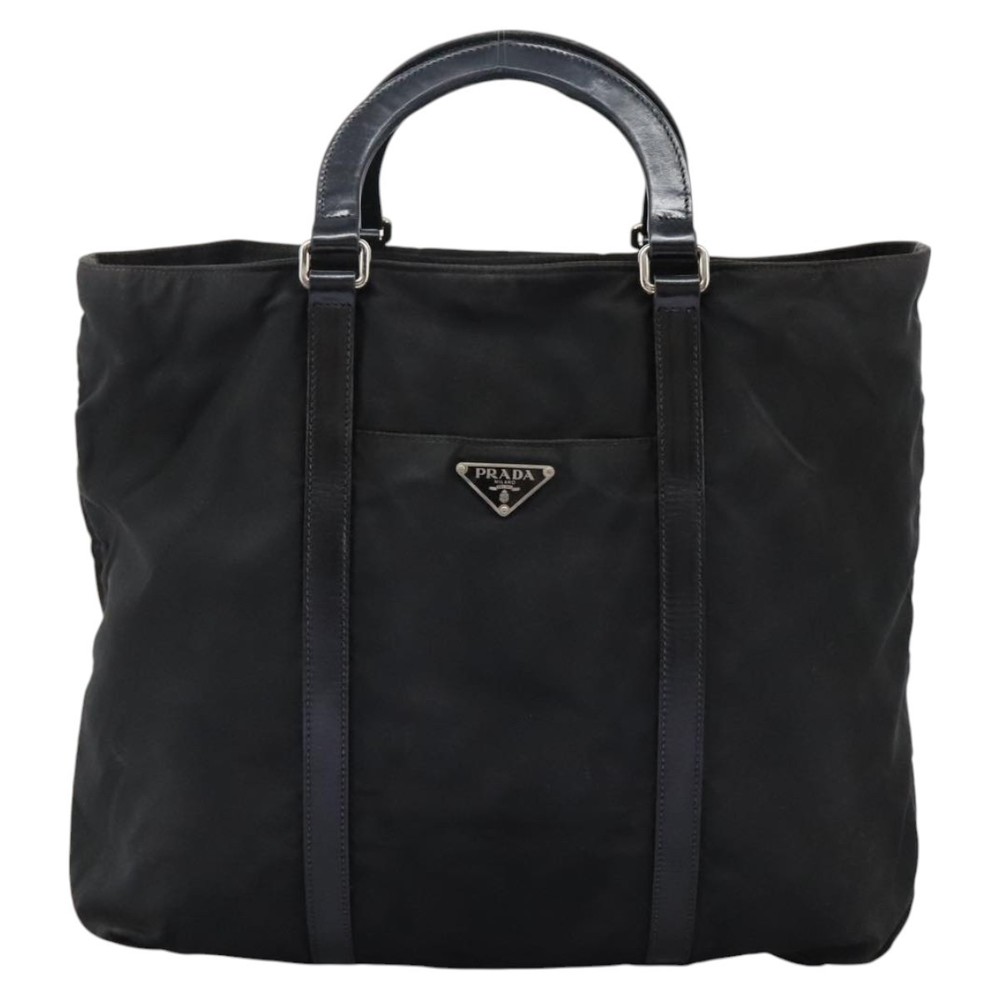 PRADA Hand Bag Nylon Black Auth 112089 - Picture 2 of 16